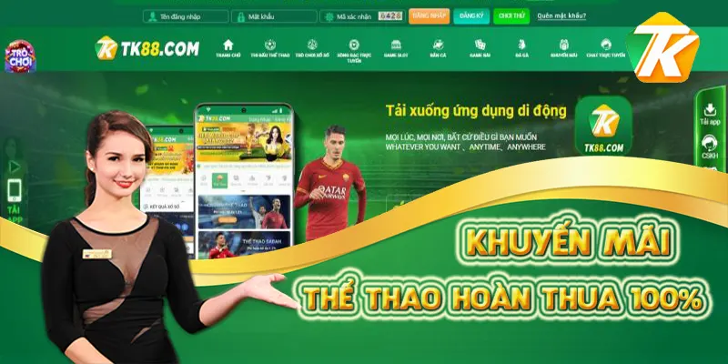 Thể thao hoàn thua 100%