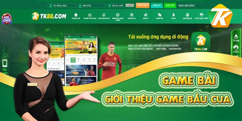 Trải nghiệm game bầu cua hấp dẫn số 1 châu Á tại TK88 Casino